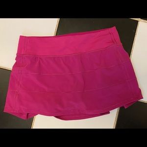 lululemon Pace Rival Skirt, Ripened Raspberry, sz6
